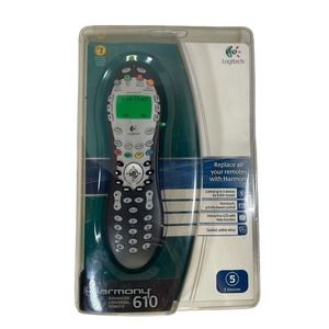 Logitech Harmony 610 Advanced Universal Remote Screen LED New Sealed Old Stock